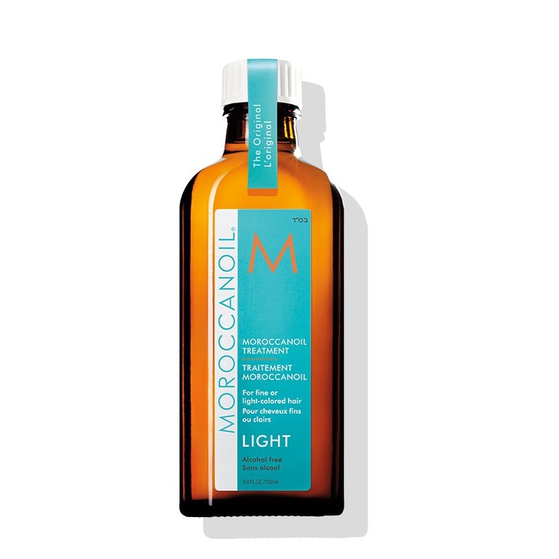 Tratament pentru par fin si deschis la culoare Light, 100 ml, Moroccanoil