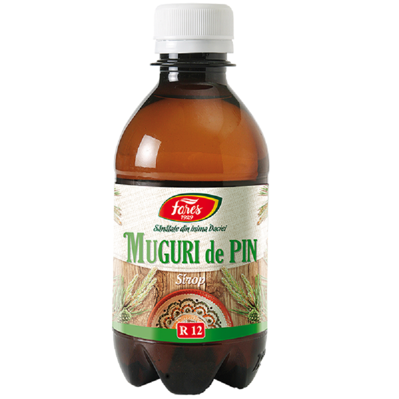 Muguri de pin sirop, 250 ml, Fares