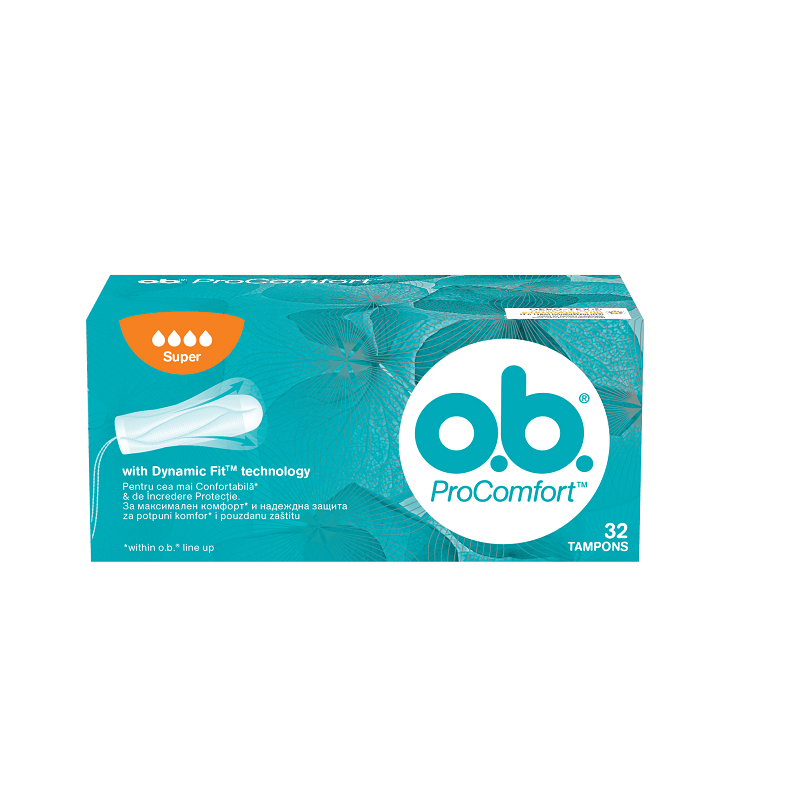 OB Pro Comfort, Super, 32 buc., Johnson