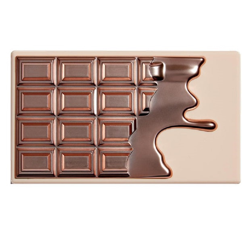 Paleta de farduri I Heart Mini Chocolate, Culoare rose Gold, Revolution