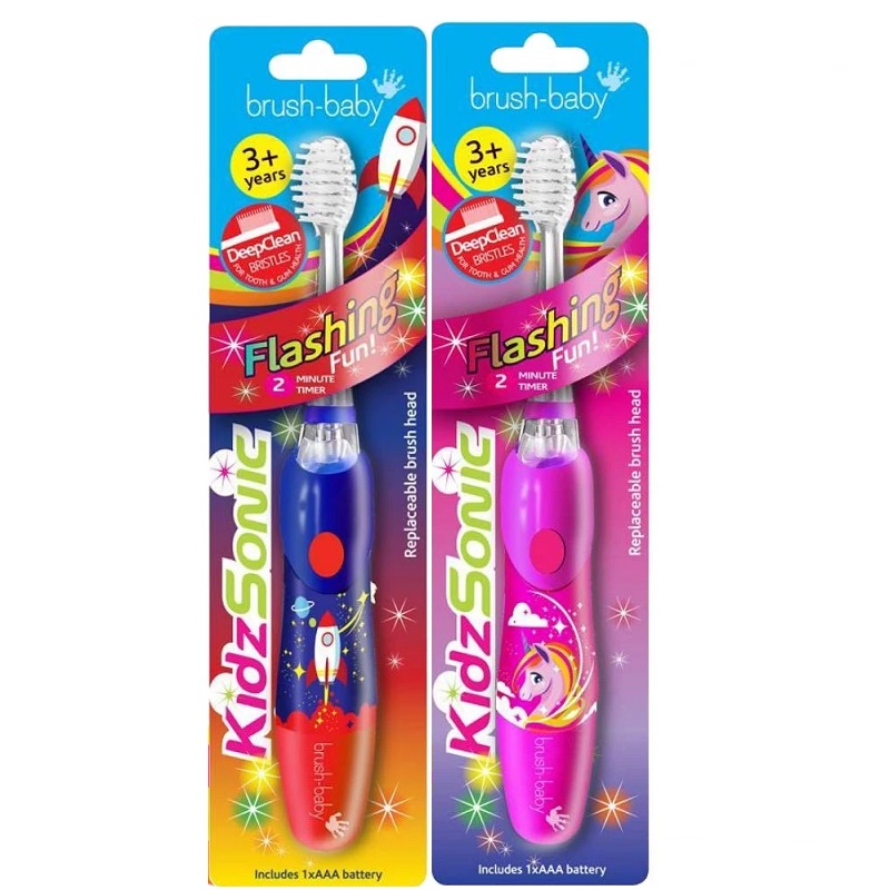 Periuta electrica, KidzSonic, 3-6 ani, Brush Baby