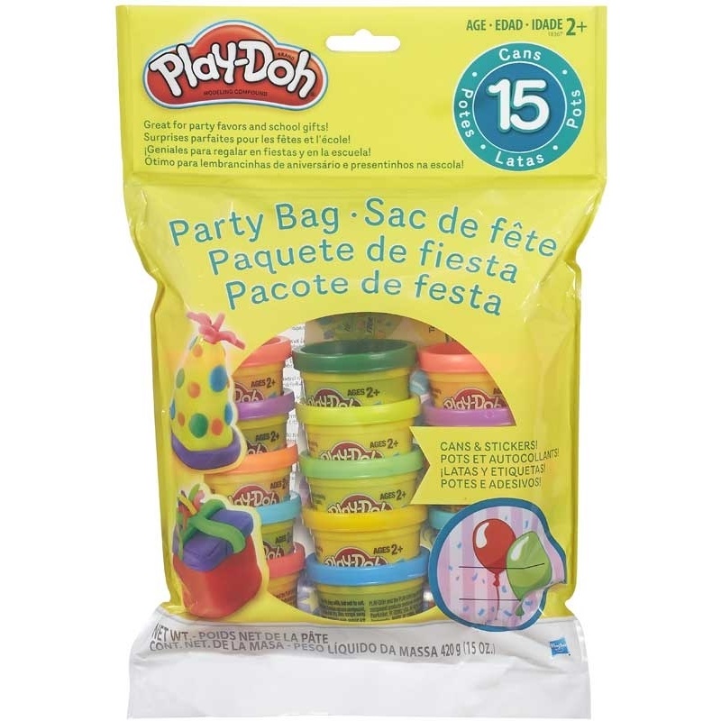 Play Doh Pasta de modelat colorata pentru petrecere, HB18367, Hasbro