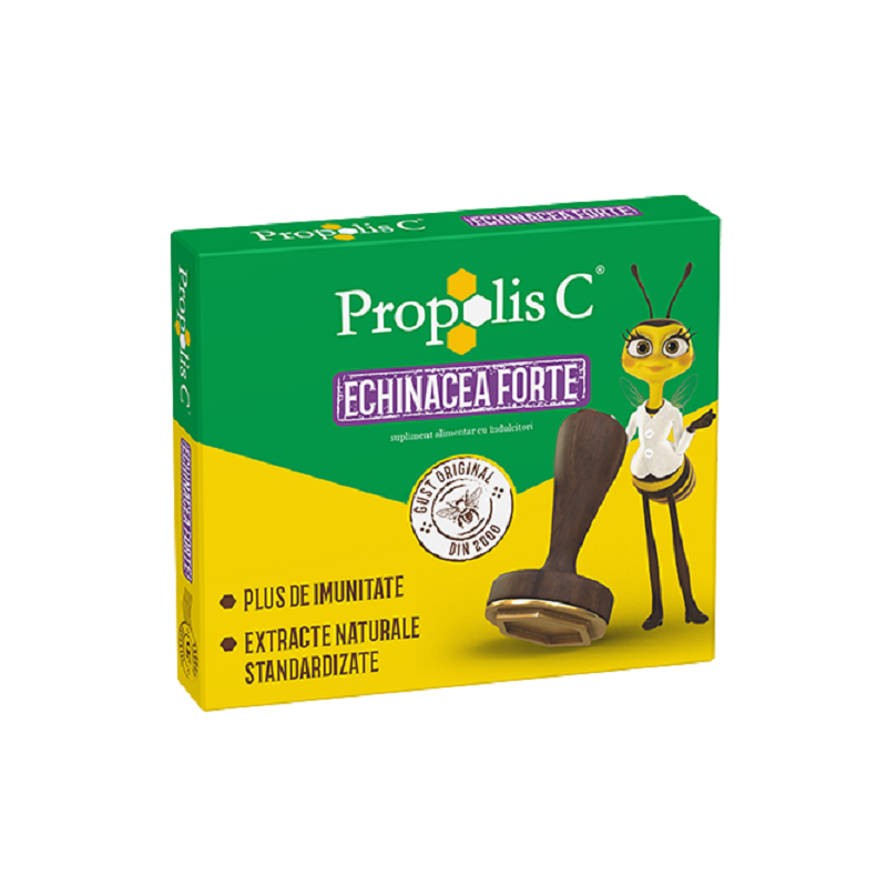 Propolis C + Echinacea Forte, 20 comprimate, Fiterman