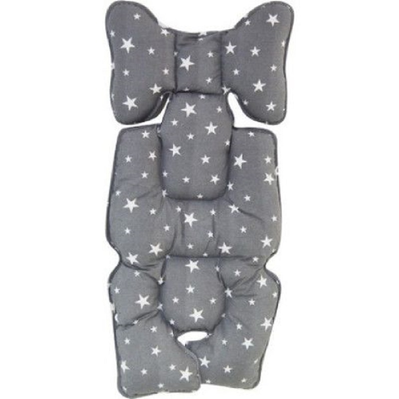 Protectie textila pentru carucior/scaun, Grey Stars, 83763, Sevi Bebe