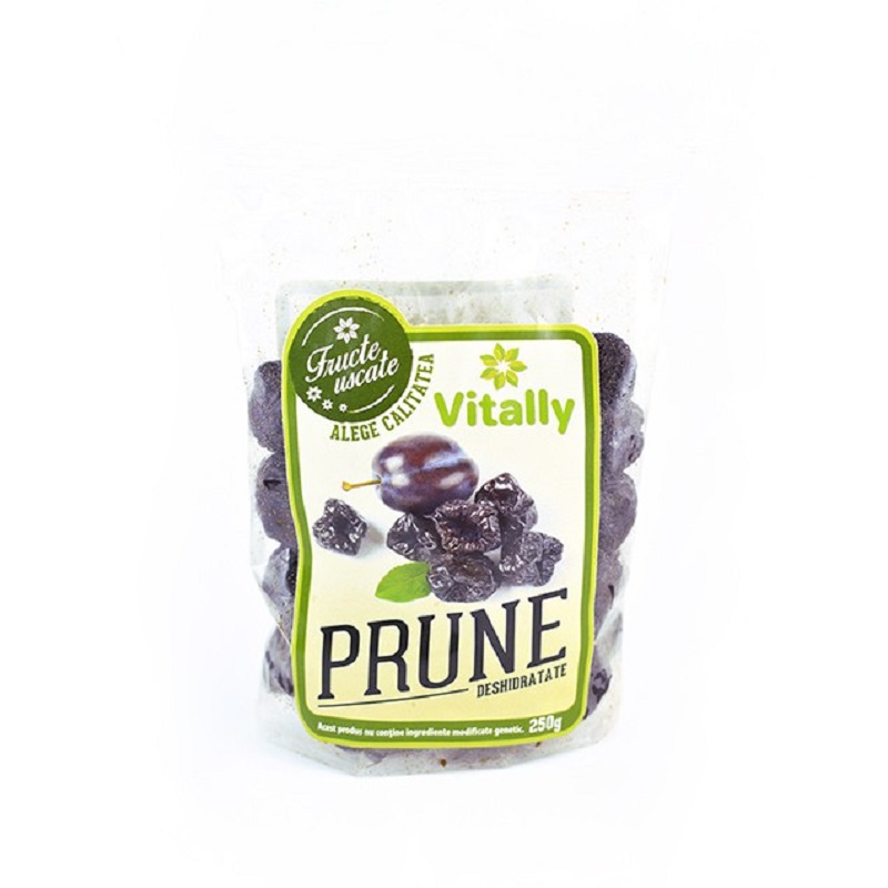 Prune deshidratate, 250 g, Vitally