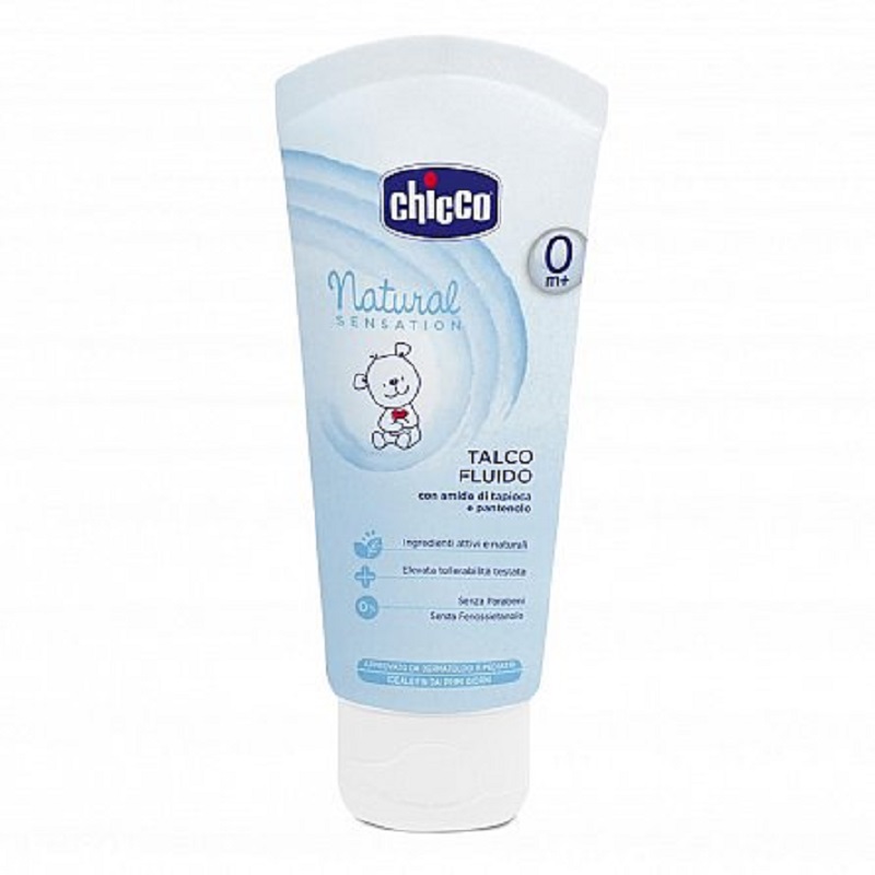 Pudra de talc lichida Natural Sensation, +0 luni, 100 ml, Chicco