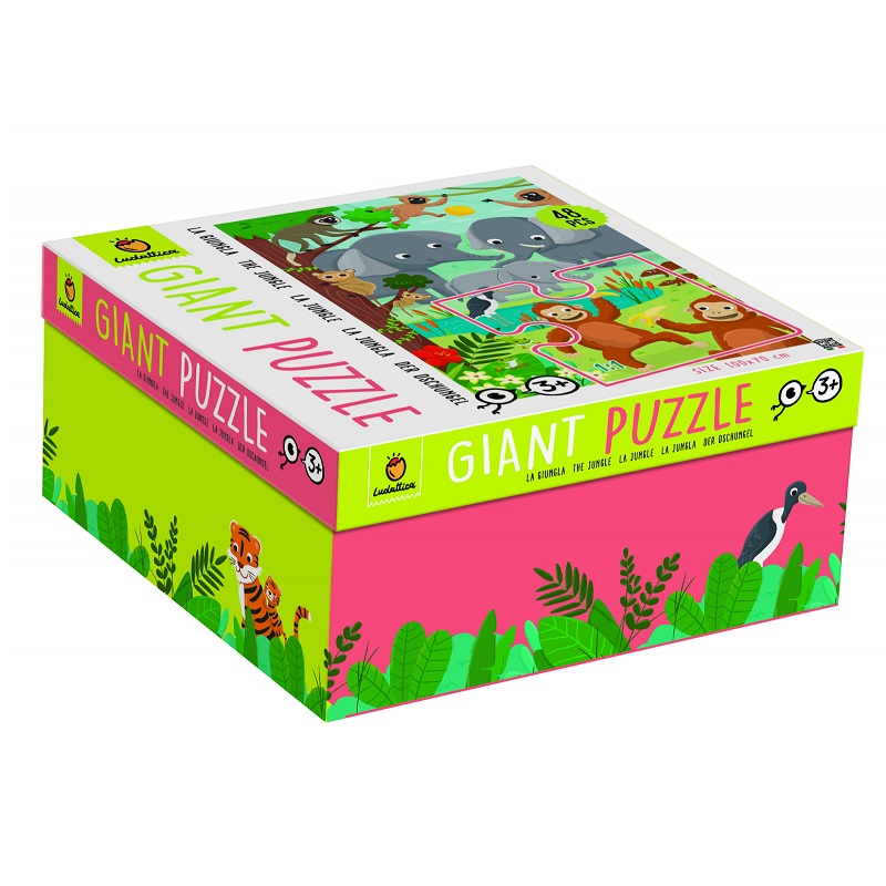 Puzzle Gigant Jungla, Ludattica