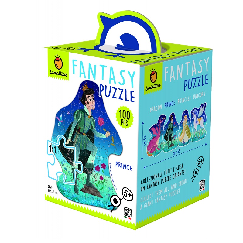 Puzzle Lumea Fantastica, Print, Ludattica