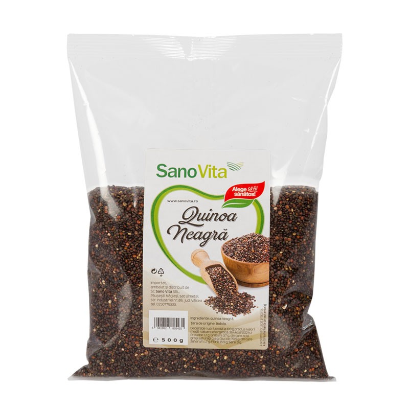 Quinoa Neagra, 250 gr, Sanovita