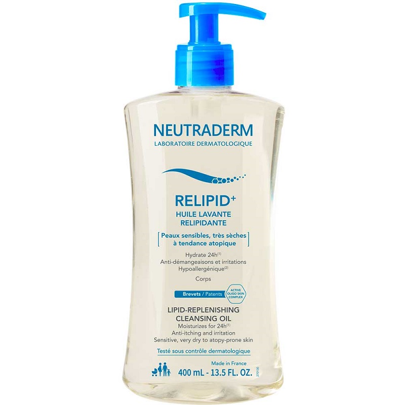 Relipid plus, ulei de baie Relipidant, 400 ml, Neutraderm