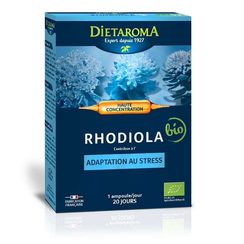 Rhodiola, 20 Fiole x 10ml, Laboratoires Dietaroma