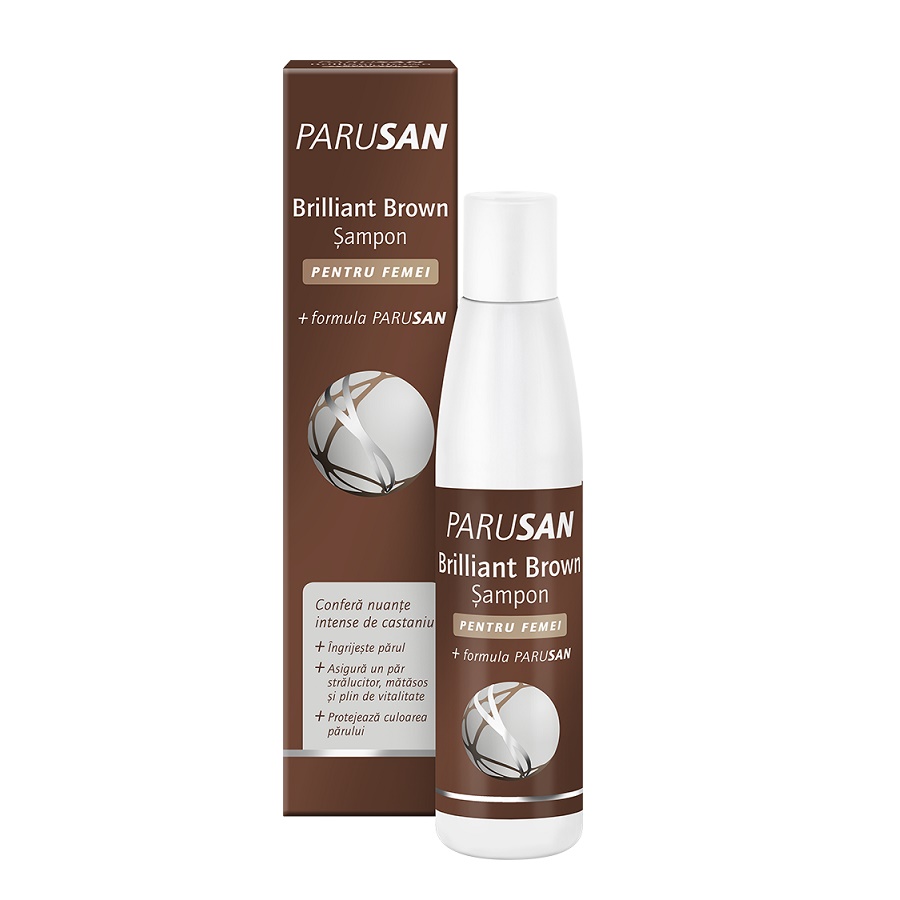 Parusan sampon Brilliant Brown, 200 ml, Theiss Naturwaren