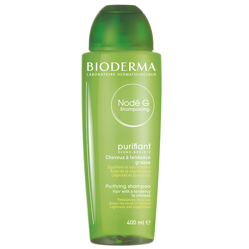 Sampon purifiant pentru par gras Node G, 400 ml, Bioderma