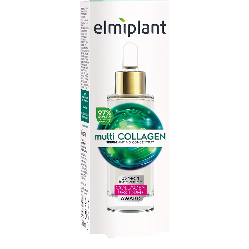 Ser antirid concentrat Multicollagen, 30 ml, Elmiplant