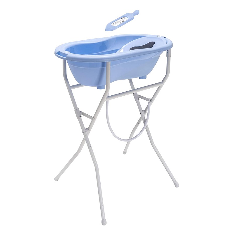 Set de baie 5 piese, Sky Blue, 21036028901, Rotho