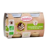 Piure din Topinambur si Pastarnac, +6 luni, 2x130g, Babybio
