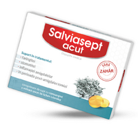 Salviasept acut fara zahar, 24 comprimate, Zdrovit