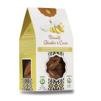 Biscuiti vegani cu ghimbir si cocos, 130 g, Ambrozia