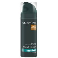 Spuma de ras Mentol Men, 200 ml, Gerovital