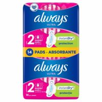 Absorbante Duo Ultra Super Plus, Marimea 2, 14 bucati, Always