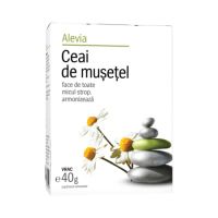 Ceai vrac de musetel, 40 g, Alevia