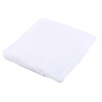 Cearceaf din bumbac pentru patut, Alb, 120x60 cm, Baltic Bebe