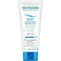 Gel de curatare 3 in 1 pentru fata si corp Baby, 200 ml, Neutraderm