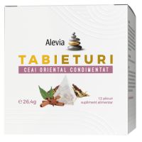 Tabieturi ceai oriental condimentat, 12 plicuri, Alevia