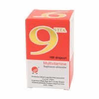 Multivitamine 9Vita, 100 drajeur, Yongkang International China