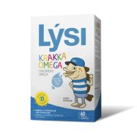 Omega 3 pentru copii, 60 capsule masticabile, Lysi