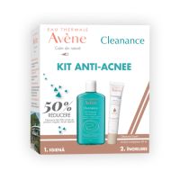 Pachet Cleanance Expert Emulsie Nuantatoare 40 ml + Cleanance Gel cu 50% reducere, 200 ml, Avene