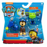Patrula Catelusilor figurina de actiune Politistul Chase, 2 uniforme, 20124084, Nickelodeon
