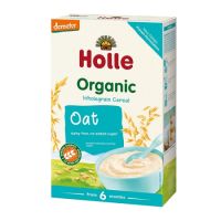Piure ecologic din ovaz integral, +6 luni, 250 g, Holle Baby Food