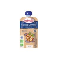 Pouch Piure de Tomate, Fasole si Bulgur 180g, Babybio