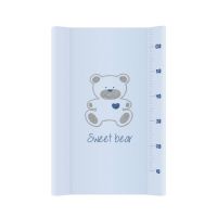 Salteluta de infasat cu intaritura, Sweet Bear Blue, 50x70 cm, Klups