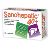 Sanohepatic 40+, 30 capsule, Zdrovit