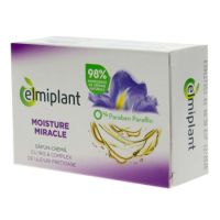 Sapun crema cu iris si complex de uleiuri pretioase Moisture Miracle, 100 g, Elmiplant