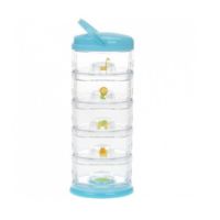 Set 5 recipiente suprapuse, Zoo Animal Blueberry, Innobaby