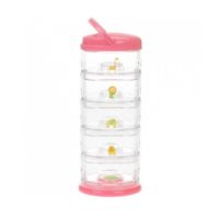 Set 5 recipiente suprapuse, Zoo Animal Strawberry, PS-ZA313, Innobaby 