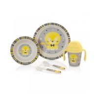 Set recipiente Eco pentru Picnic, Leo Natur Meal, 89215, Miniland