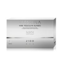 Tratament dermato-cosmetic complet de crestere si combatere a caderii parului Crescina Follicular Islands 2100, 10+10 fiole, Labo