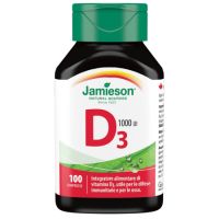 Vitamina D3, 1000UI, 100 tablete, Jamieson
