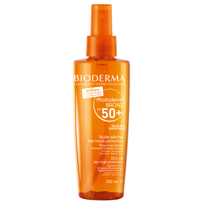 Spray protectie solara Bronz Brume SPF 50+ Photoderm, 200 ml, Bioderma