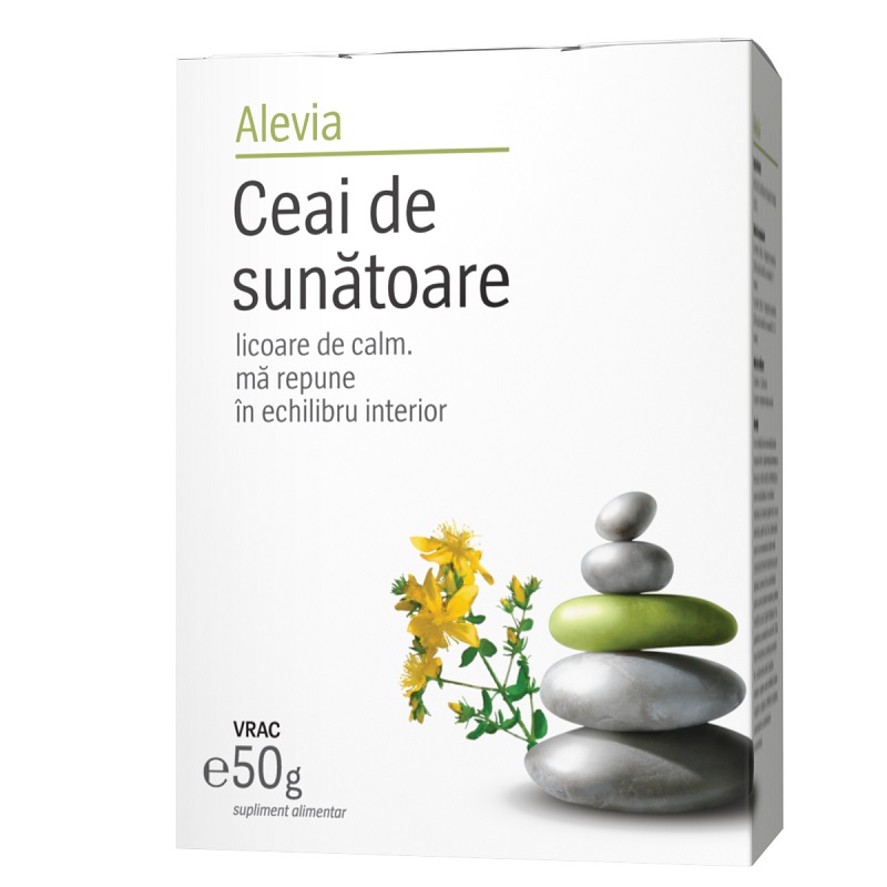 Ceai de sunatoare, 50 gr, Alevia