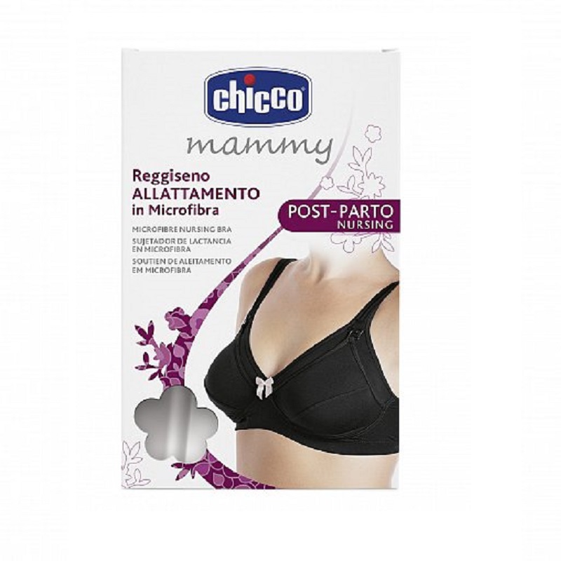 Sutien de alaptare, microfibra marimea 5C negru, 01161-7, Chicco