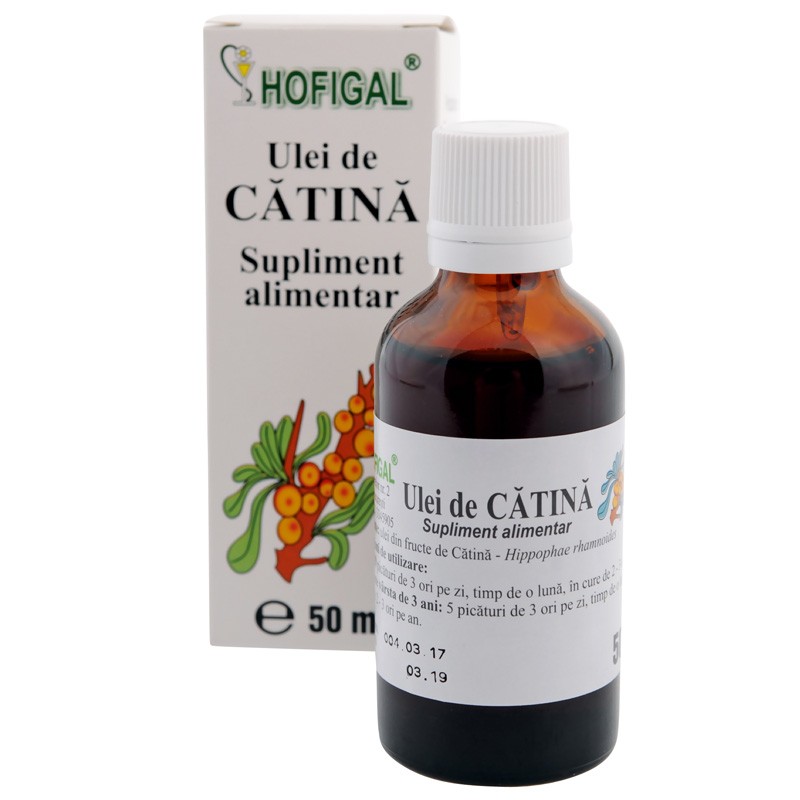 Ulei de catina, 50 ml, Hofigal