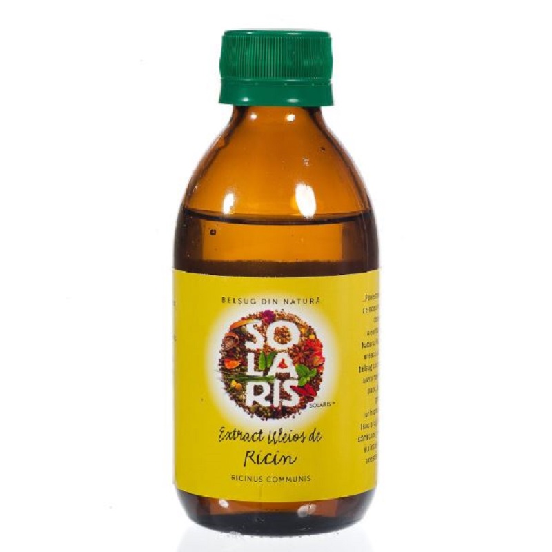 Ulei de ricin, 200 ml, Solaris