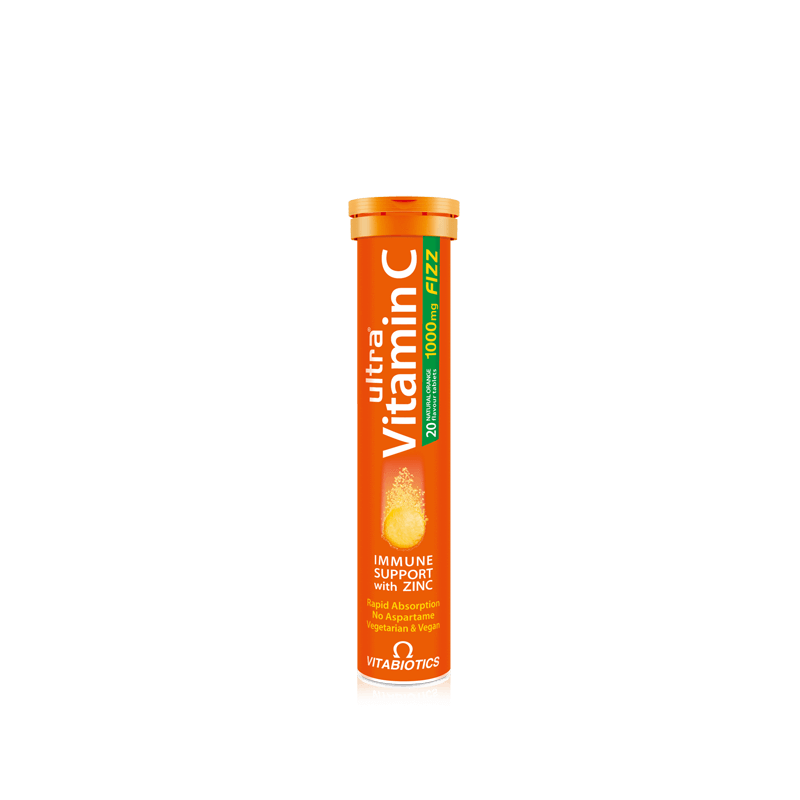 Ultra Vitamina C 1000 Mg Fizz, 20 tablete efervescente, Vitabiotics