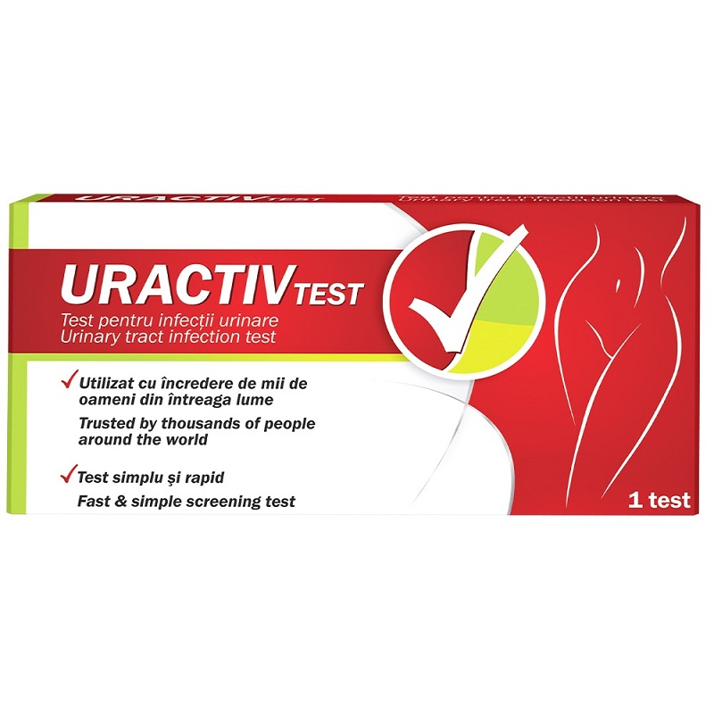 Uractiv test, 1 bucata, Fiterman Pharma